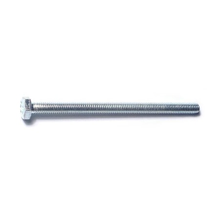 Midwest Fastener Class 8.8, M6-1.00 Hex Head Tap Bolt, Zinc Plated Steel, 90 mm L, 6 PK 78331